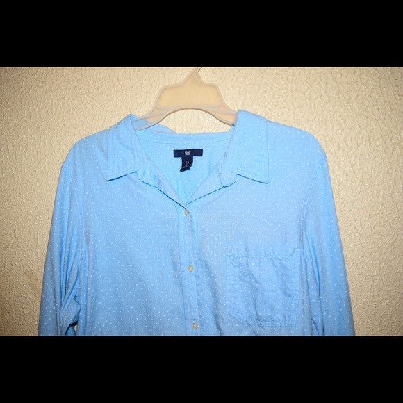 Polka dot Denim shirt - Picture 3 of 3